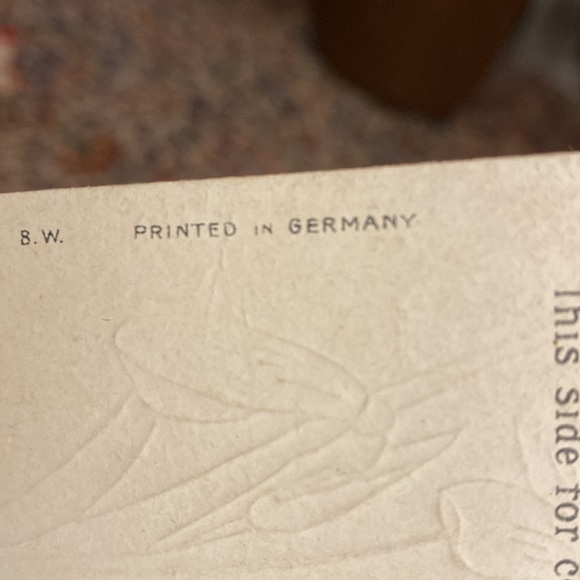 Antique Embossed Easter Greeting Postcard- No Writing - Picture 5 of 8